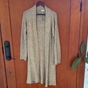 Gentle Fawn Heather Gray Open Cardigan